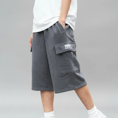 Pro Club Men's Fleece Cargo Shorts